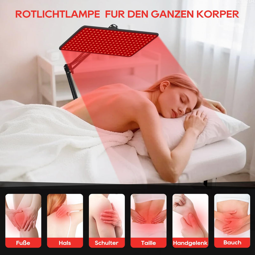 Lampa Podczerwona Morfone 120 LED – 5 Poziomów Jasności, Regulowany Stojak
