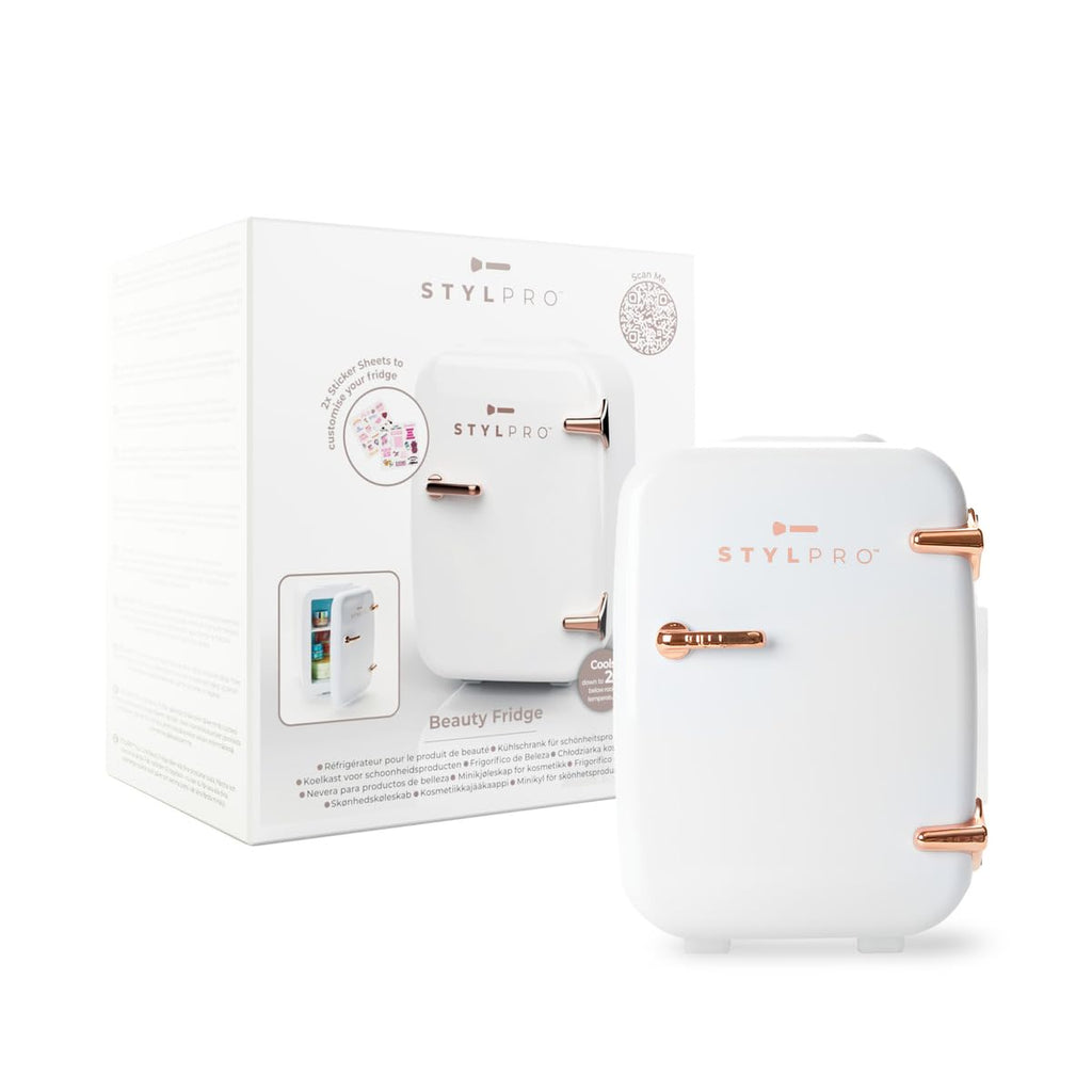Beauty Fridge 4L Cosmetic Mini Fridge Cool & Warm for Skincare – Rose Gold