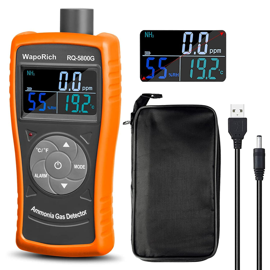 3-in-1 Air Quality Monitor RQ-5800S – PM2.5, HCHO, TVOC