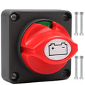 300A Battery Disconnect Switch Main Power Cut Off Switch for Boat Car Marine - Black