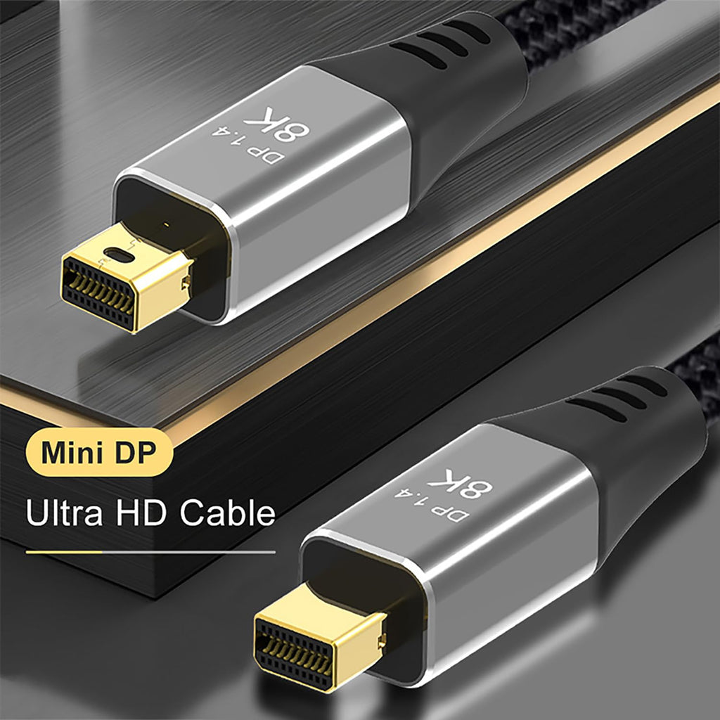 Kabel Mini DisplayPort – Mini DisplayPort 2 m DP1.4 8K 60Hz (M/M)