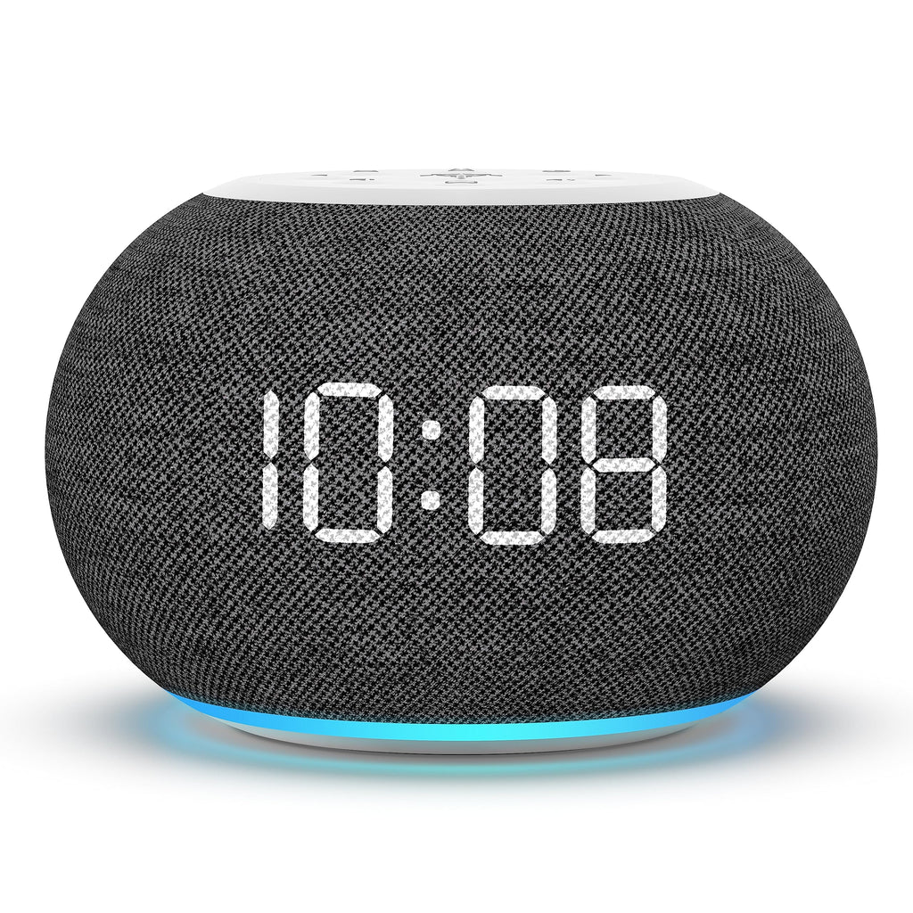 Automatic alarm clock with night light