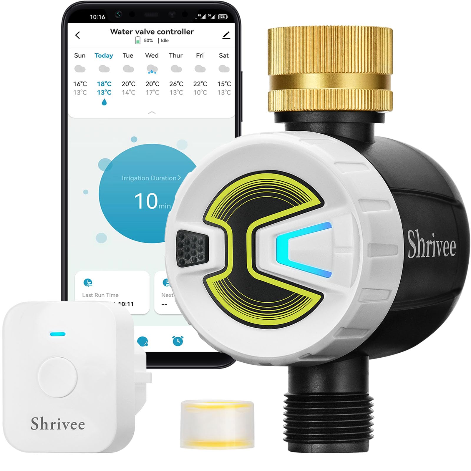 WiFi Automatic Irrigation Timer System – Brass