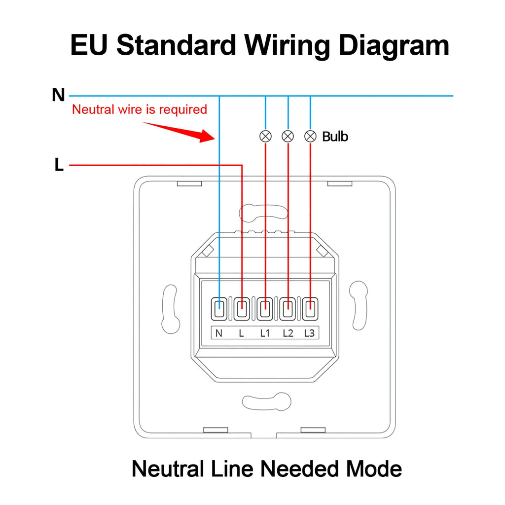 Smart Light Switch for Alexa Wi-Fi - Surface Mount 1 Gang