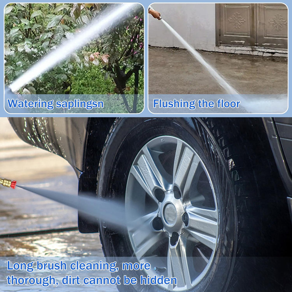 90 Bar Cordless Pressure Washer Portable 6-in-1 Multi-function Nozzle – Outdoor Cleaning Tool