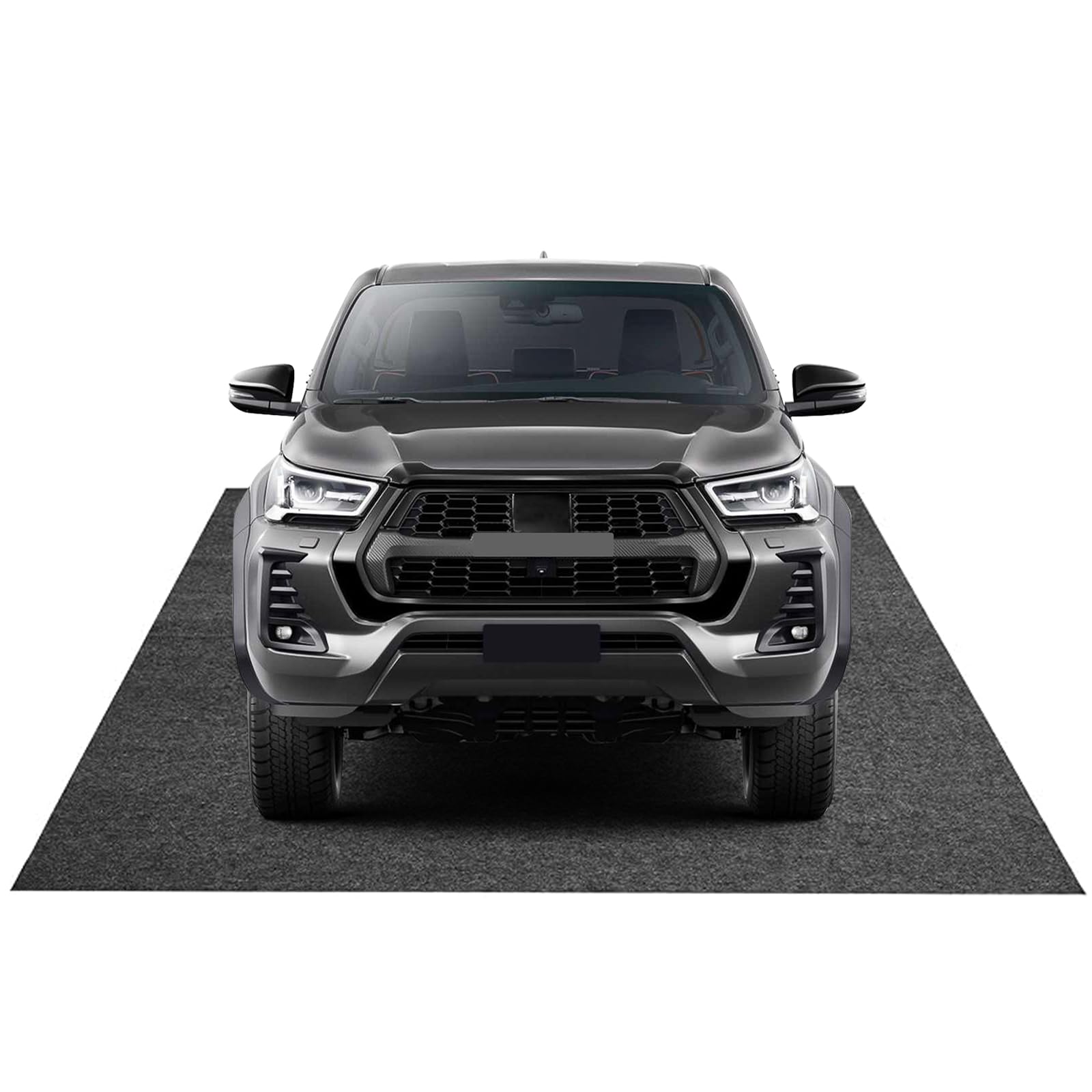 Waterproof garage mat for Toyota Hilux, Panamera, Cayenne – 8'3" x 19'