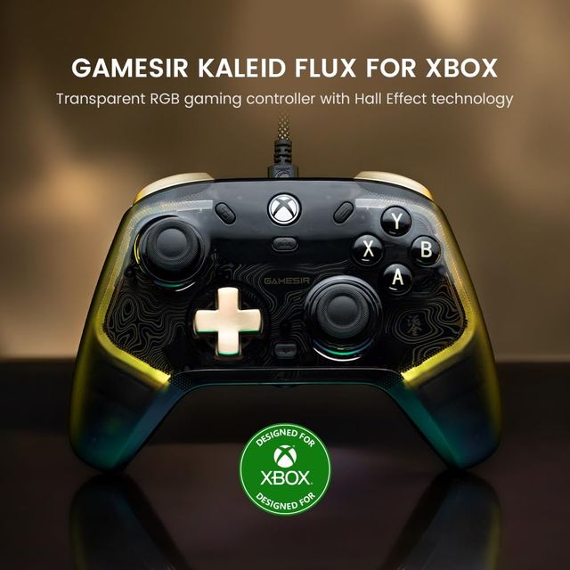 GameSir Kaleid Flux przewodowy kontroler RGB - Xbox Series X|S i PC