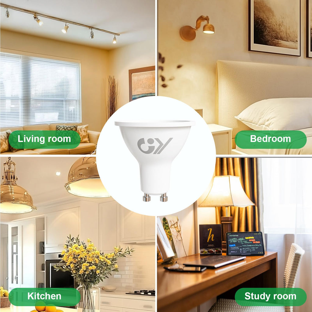 GU10 2.9W Energy-Saving LED Bulb 4000K 520LM – Pack of 10