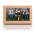 Wireless weather station with outdoor sensor - Color display, digital thermometer