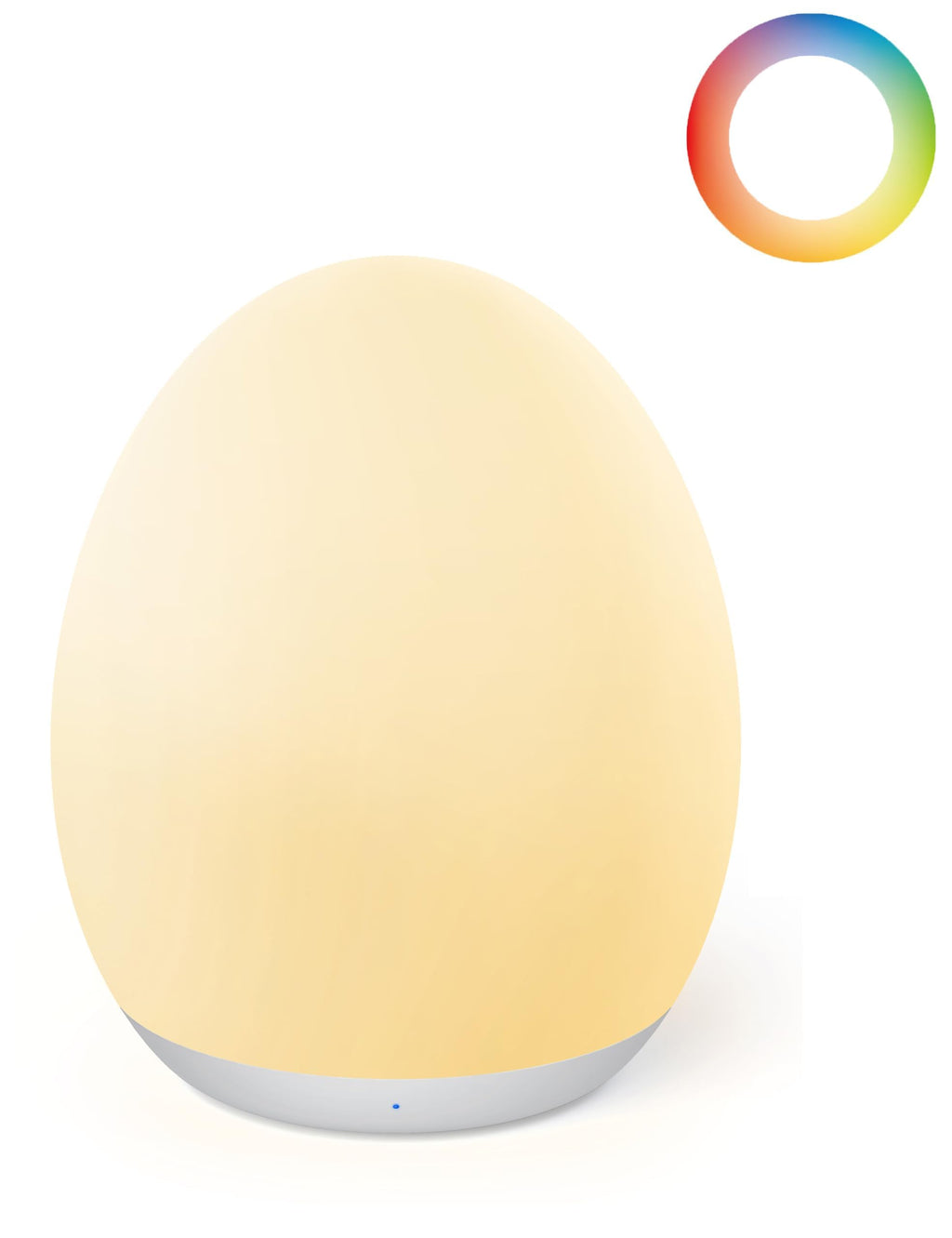 Children's Night Light 8 Colors – White