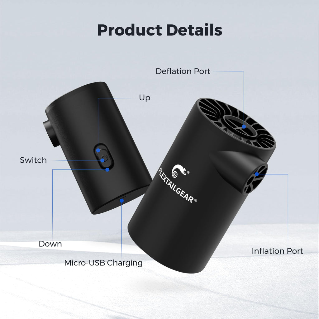 Portable Electric Pump – Black