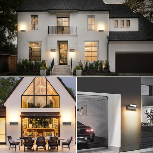 22W LED wall lamp, IP65 waterproof – Warm white