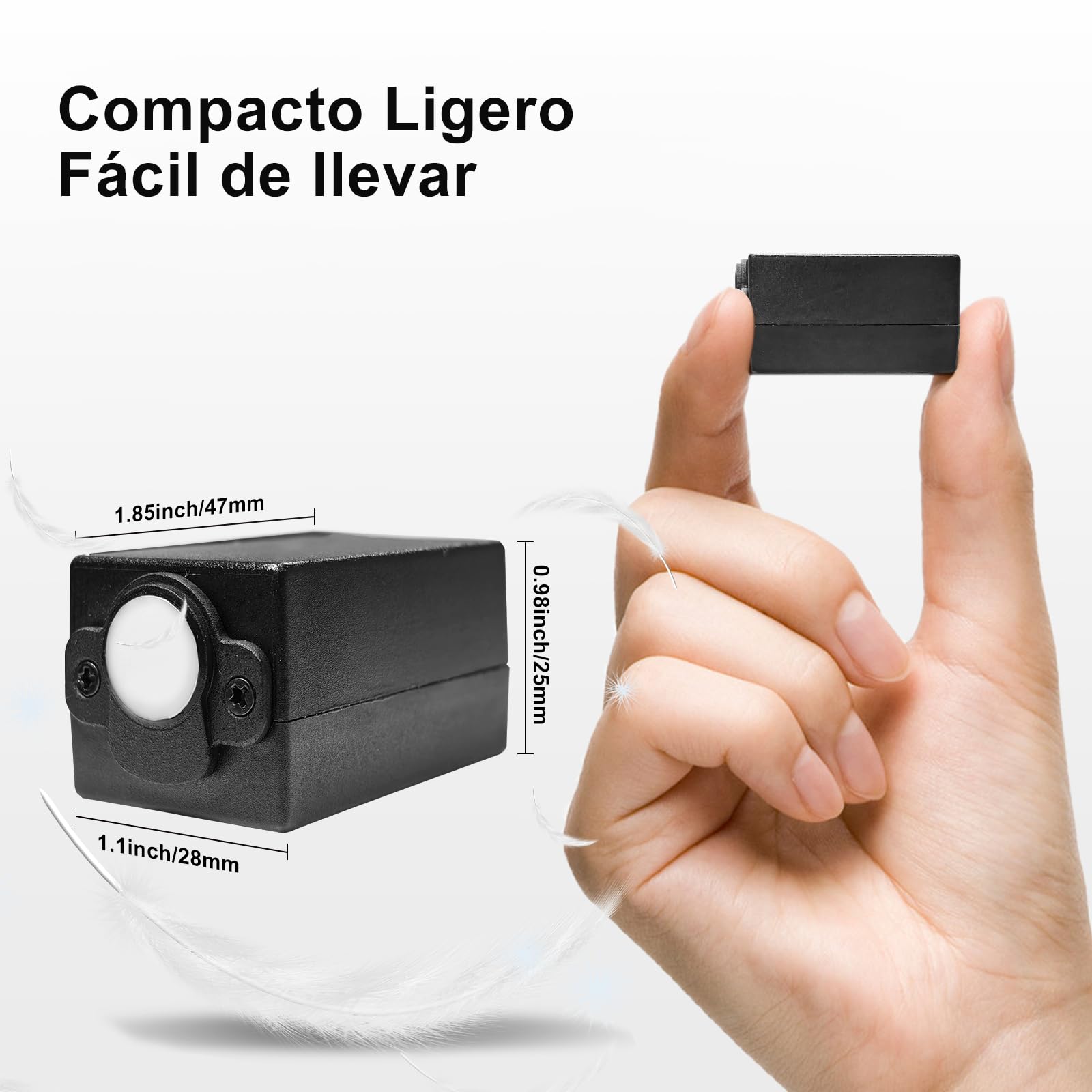 Portable Spectrometer Light Meter 340-1000nm CCT CRI PAR PPFD with USB-C and App – USB-C