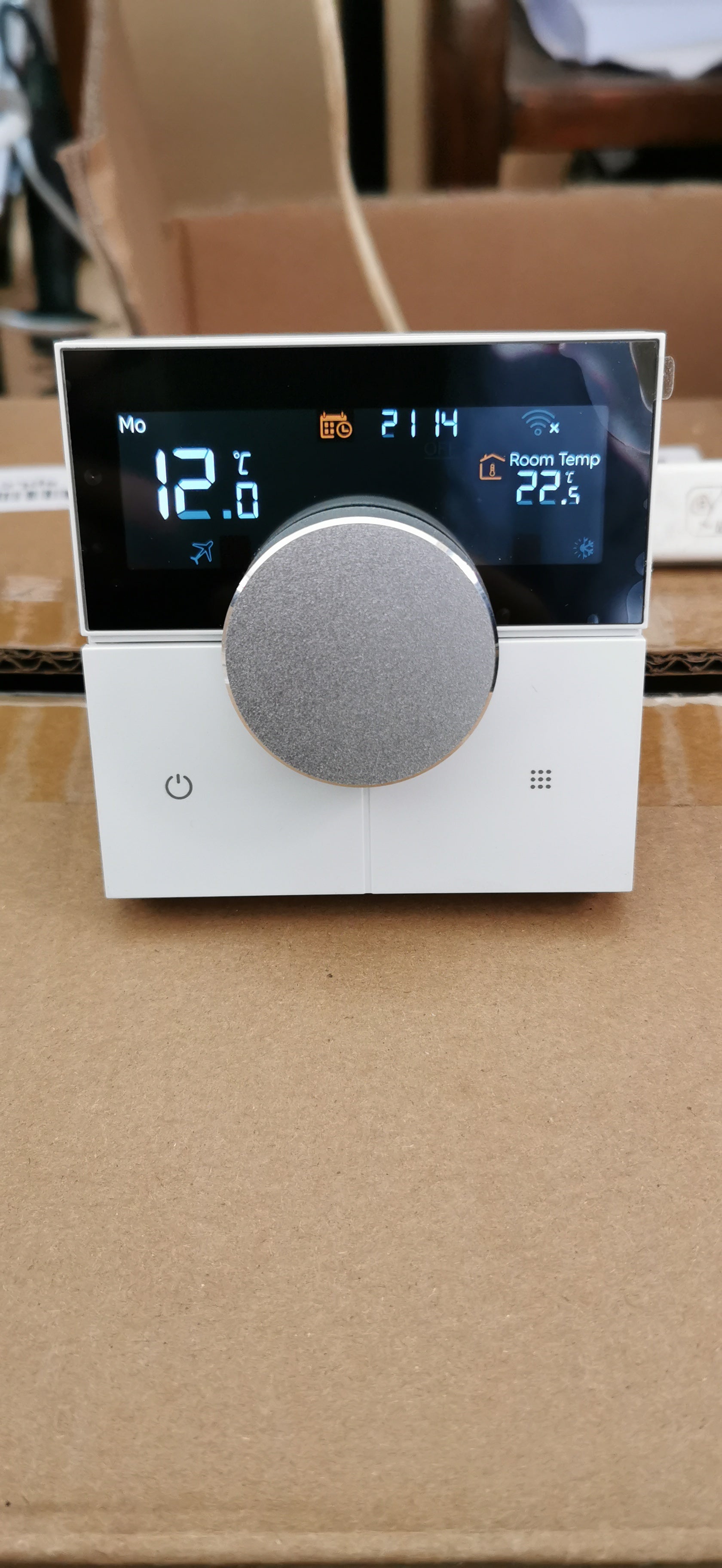KETOTEK WiFi Thermostat for Underfloor Heating and Boiler Control – Smart Compatible