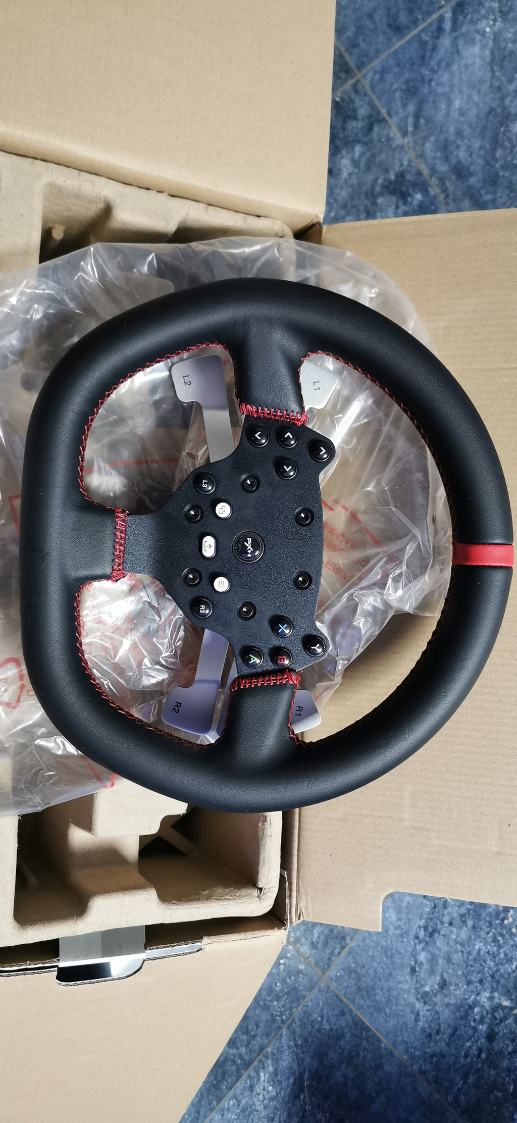 PXN-V10 Ultra Direct Drive Steering Wheel with Pedals – 3.2 Nm, Force Feedback, PC/PS4/Xbox