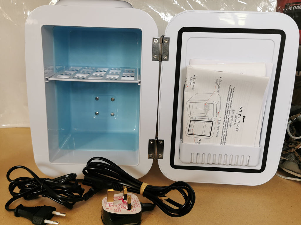 Beauty Fridge 4L Cosmetic Mini Fridge Cool & Warm for Skincare – Rose Gold
