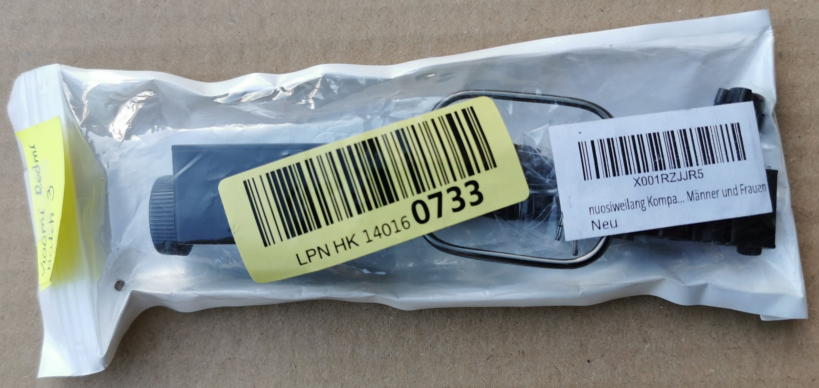 Pasek wymienny ze stali nierdzewnej do Xiaomi Redmi Watch 3 – czarny