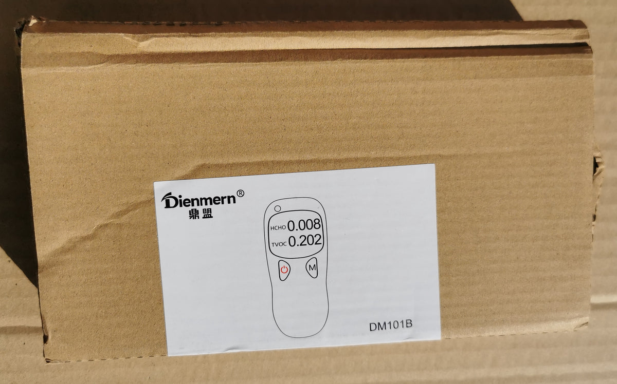 Monitor jakości powietrza z detektorem HCHO i TVOC – wyświetlacz LED