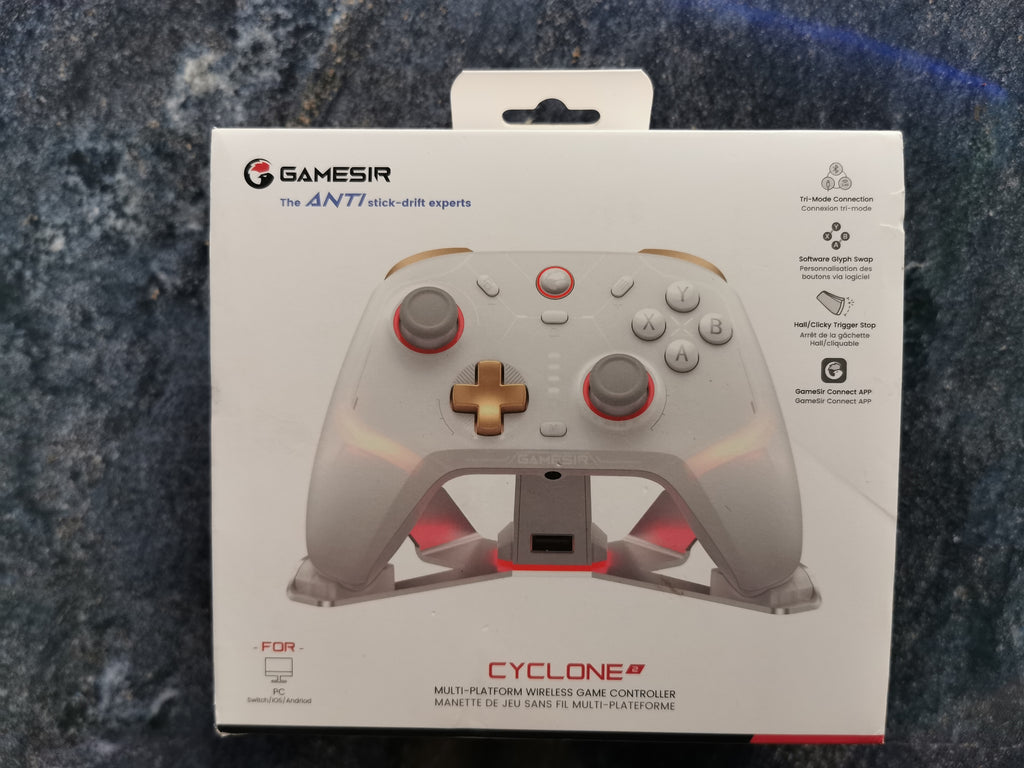 GameSir Cyclone 2 Bezprzewodowy Kontroler 1000Hz Biały