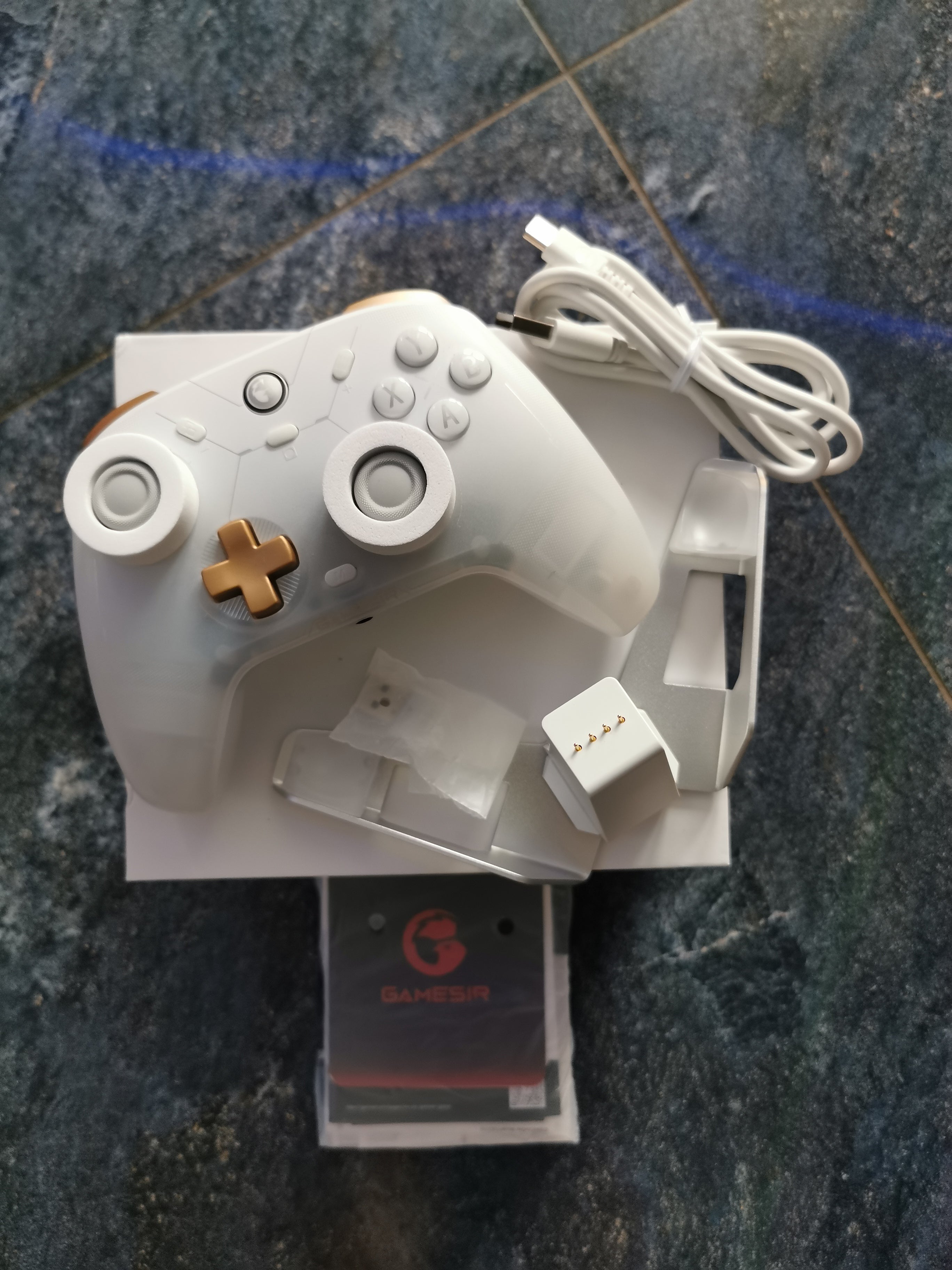 GameSir Cyclone 2 Bezprzewodowy Kontroler 1000Hz Biały