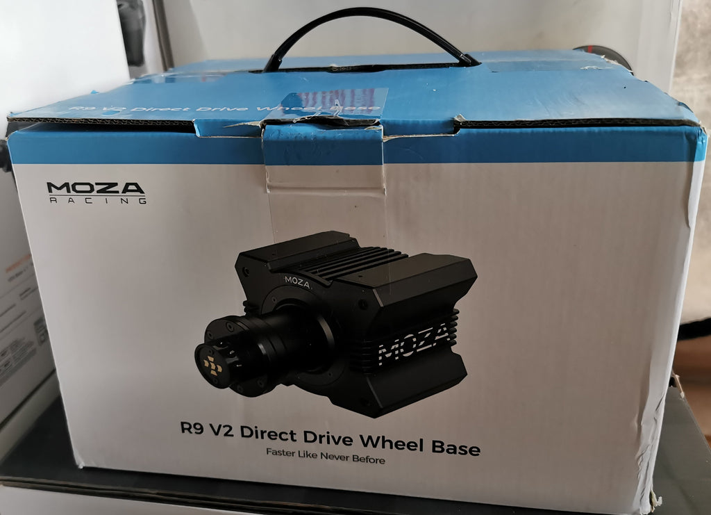 Baza kierownicy z napędem bezpośrednim MOZA R9 V2 do sim racingu USB – Czarna