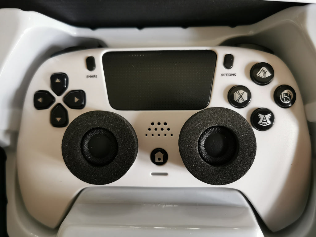 Bezprzewodowy kontroler PS4 biały zamiennik