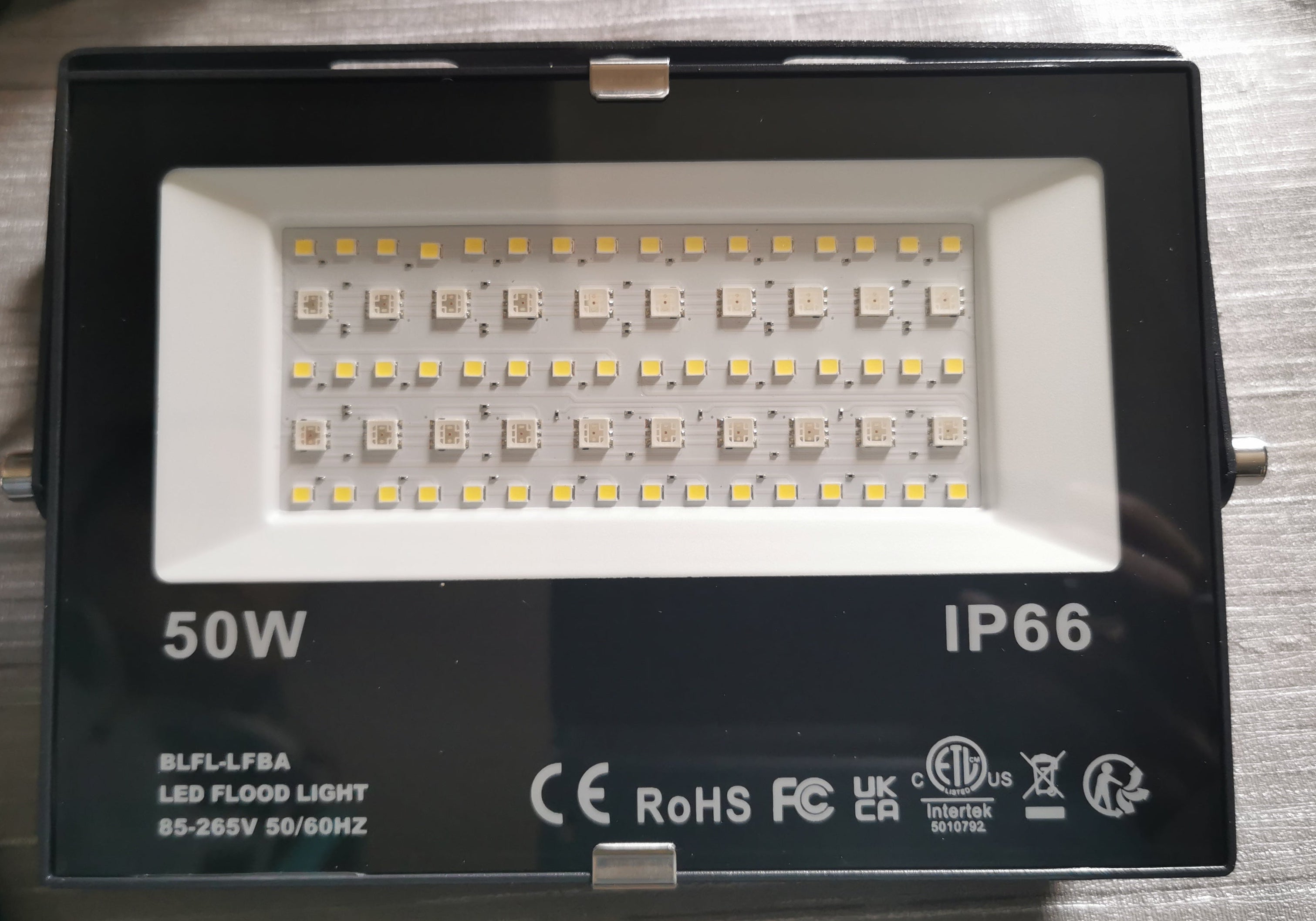 RGB LED Outdoor Floodlight 50W Smart App Control – IP66 Waterproof