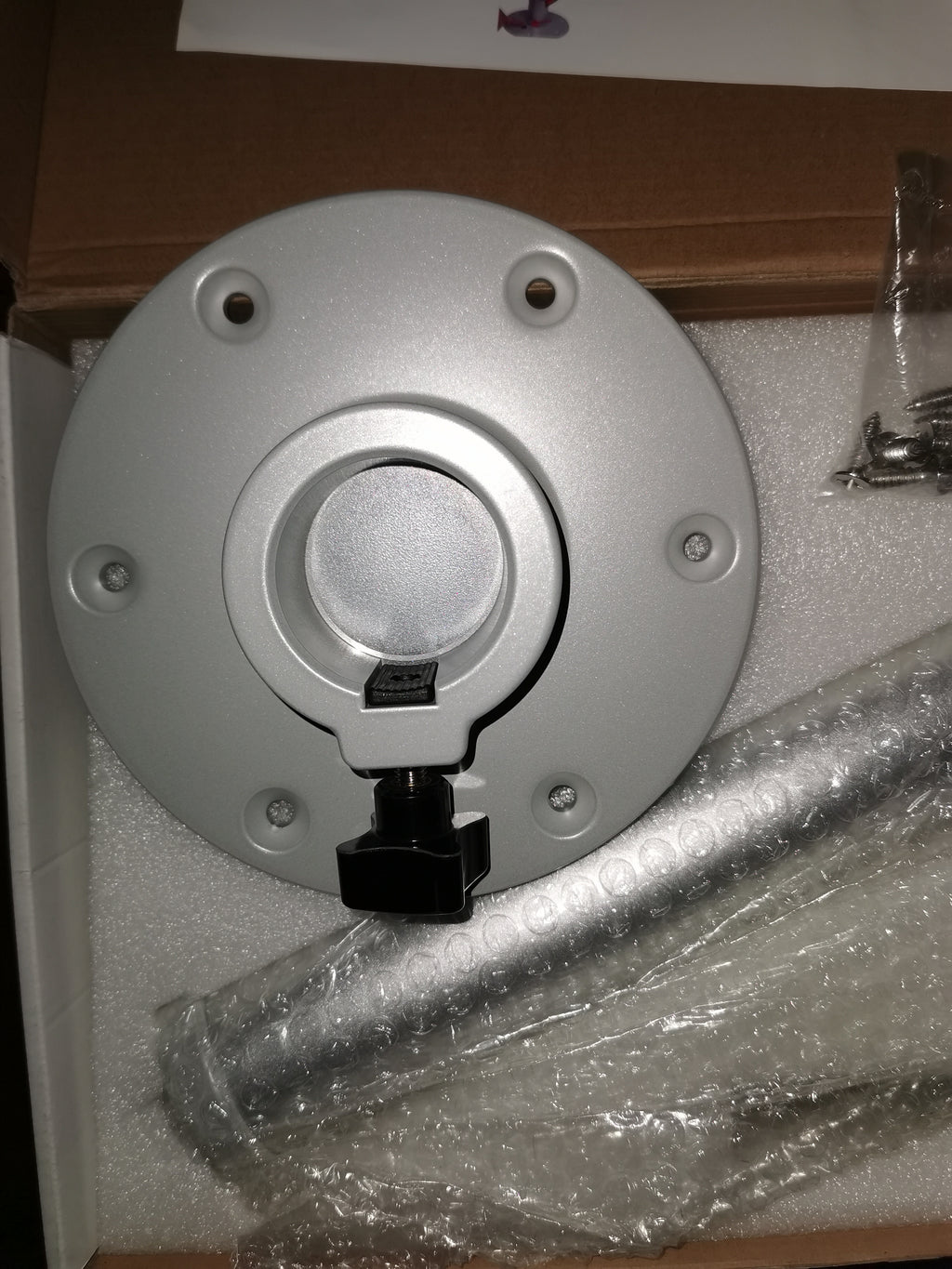 Noga do Stołu 460-685mm Regulowana Teleskopowa  – Aluminium | Łódź, Jacht, Kamper