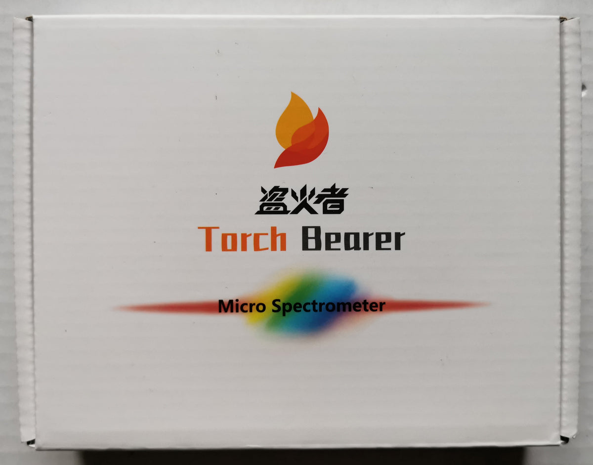 Spektrometr miernik światła 340-1000nm CCT CRI PAR PPFD z USB-C i aplikacją