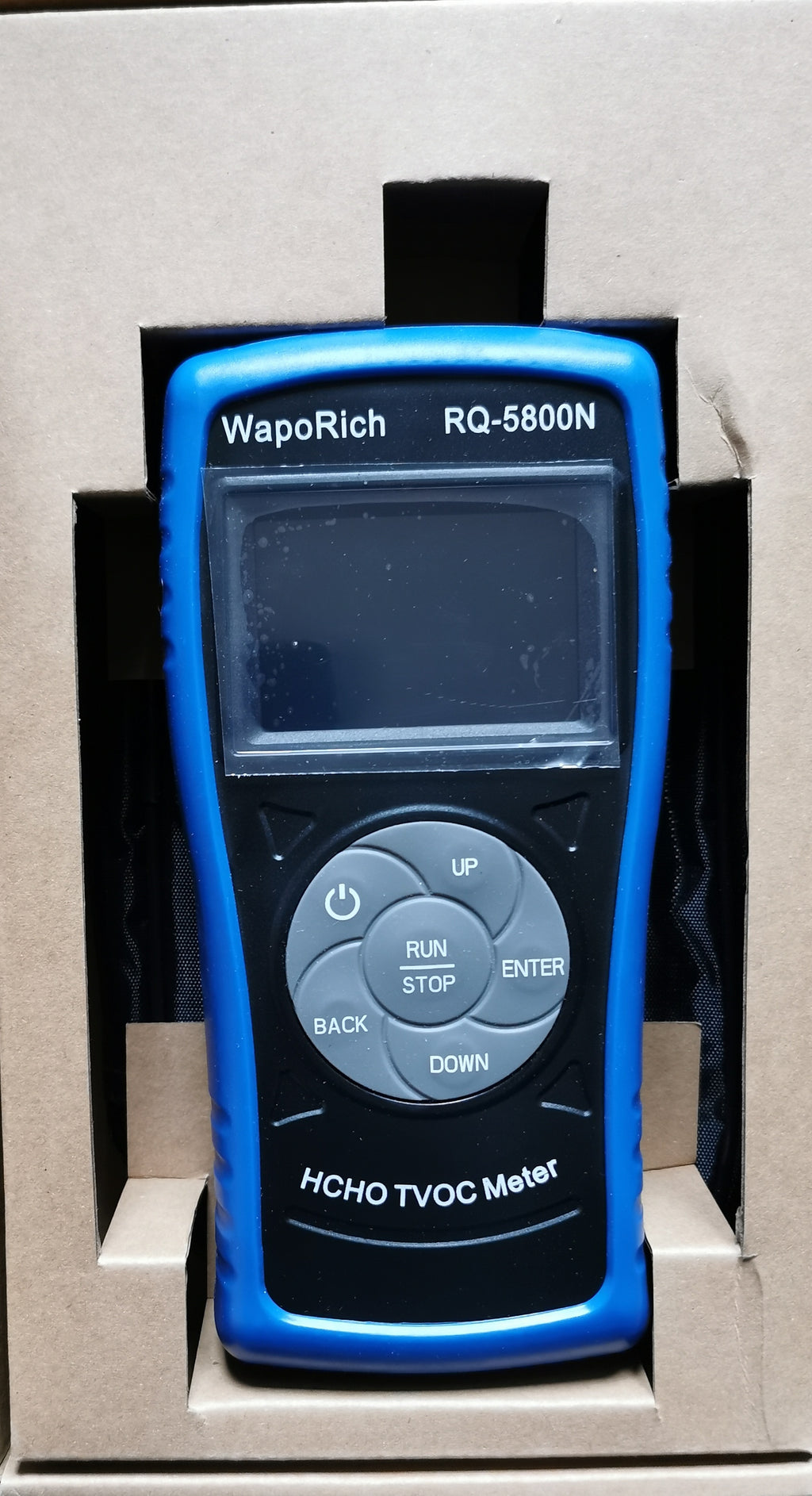 Monitor Jakości Powietrza WapoRich RQ-5800N – HCHO, TVOC, Temp, Wilgotność