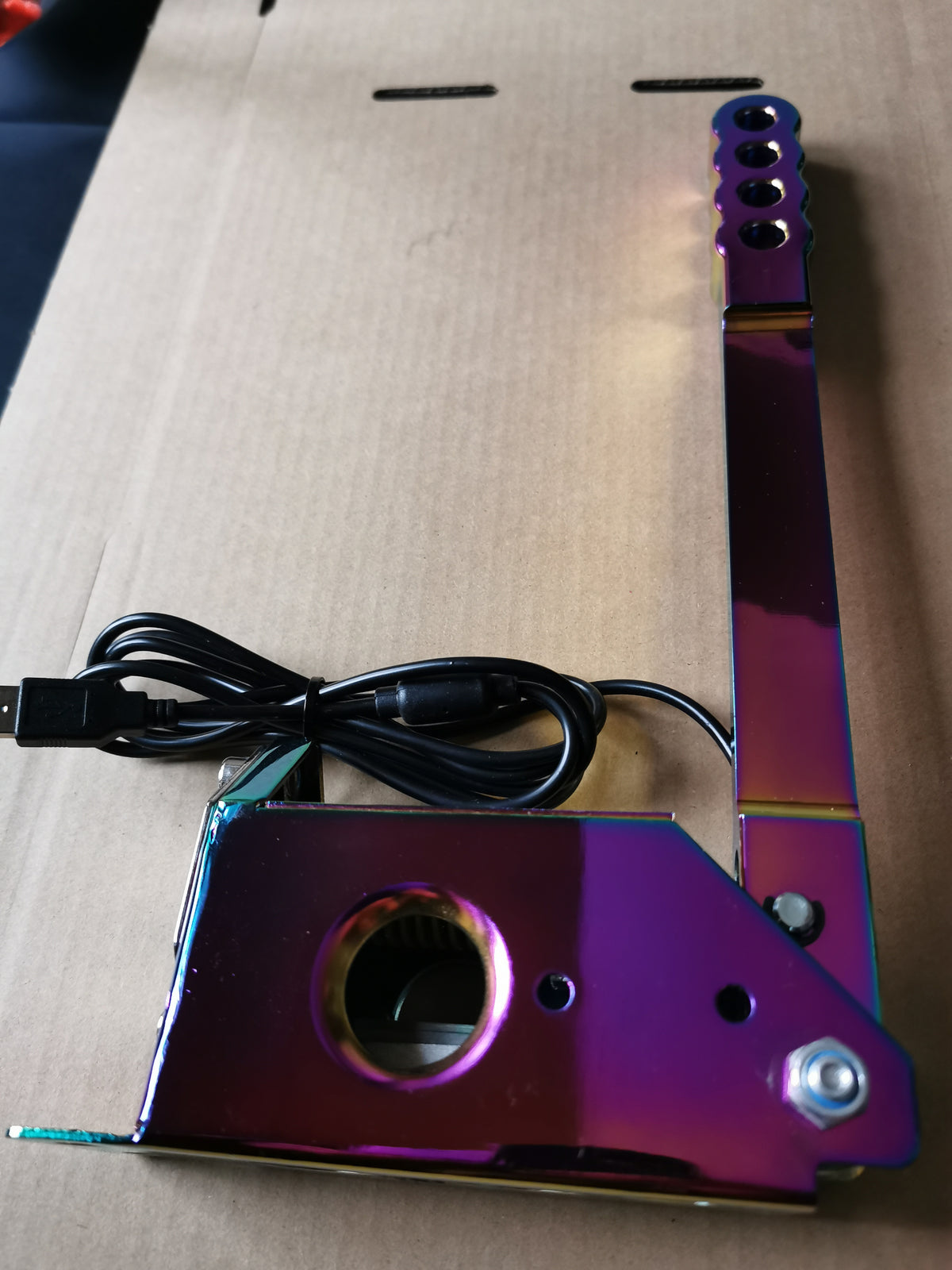 Hamulce ręczne USB do sim racing czujnik Hall kompatybilny z Logitech & Fanatec