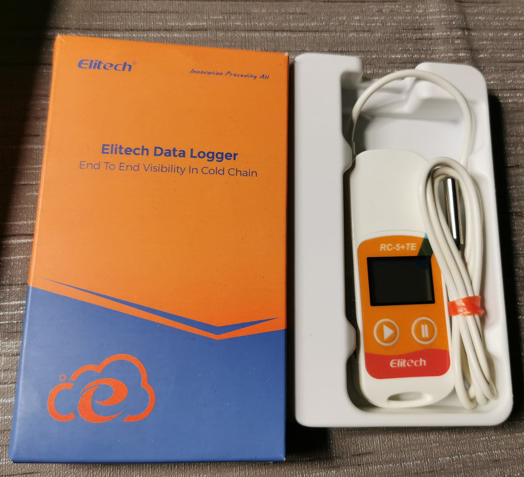 Rejestrator Temperatury Elitech RC-5+ TE 32000 Punktów z USB – Wysoka Dokładność