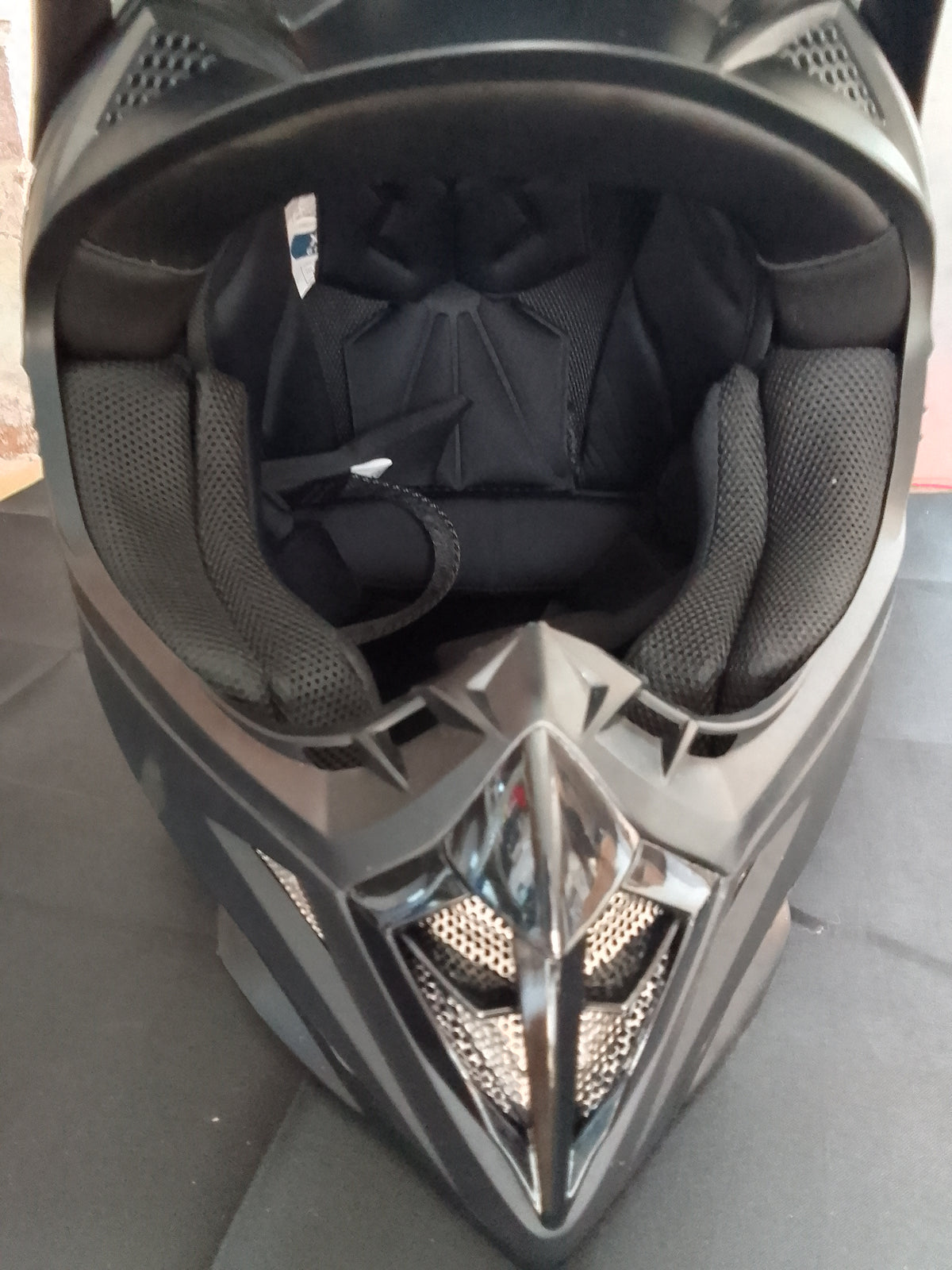 Kask Motocyklowy YEMA YM-915 Cross Enduro – Czarny Mat, Rozmiar XL