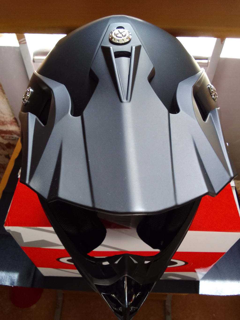 Kask Motocyklowy YEMA YM-915 Cross Enduro – Czarny Mat, Rozmiar XL