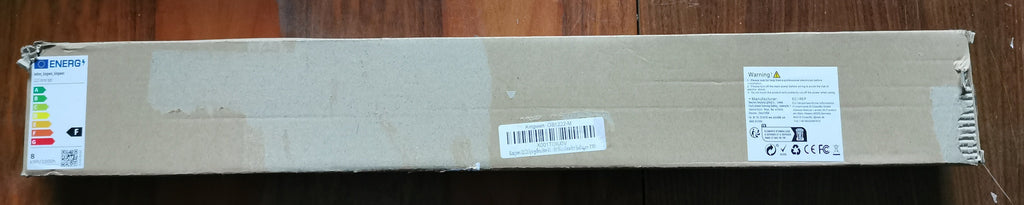 Kinkiet LED 20W 66 cm – 3 temperatury barwowe, góra-dół, czarny