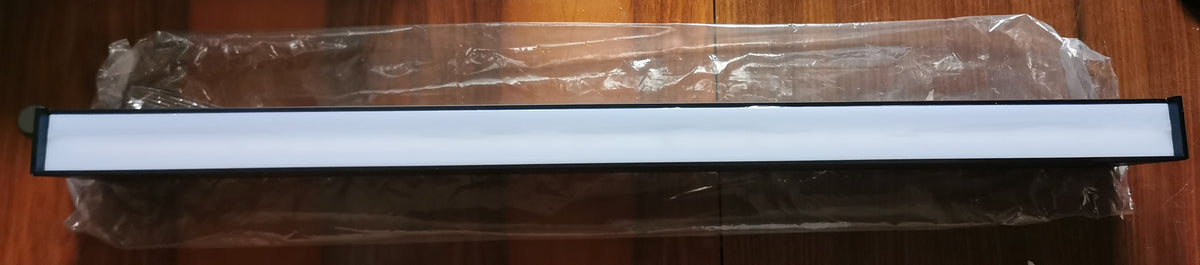 Kinkiet LED 20W 66 cm – 3 temperatury barwowe, góra-dół, czarny