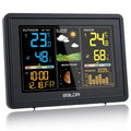 Wireless Weather Station with Outdoor Sensor - Digital Display, White