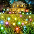 GEARLITE Solar Garden Lights 32 Color LED – 3 Pack