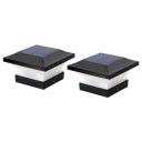 Waterproof solar post light warm white – IP65