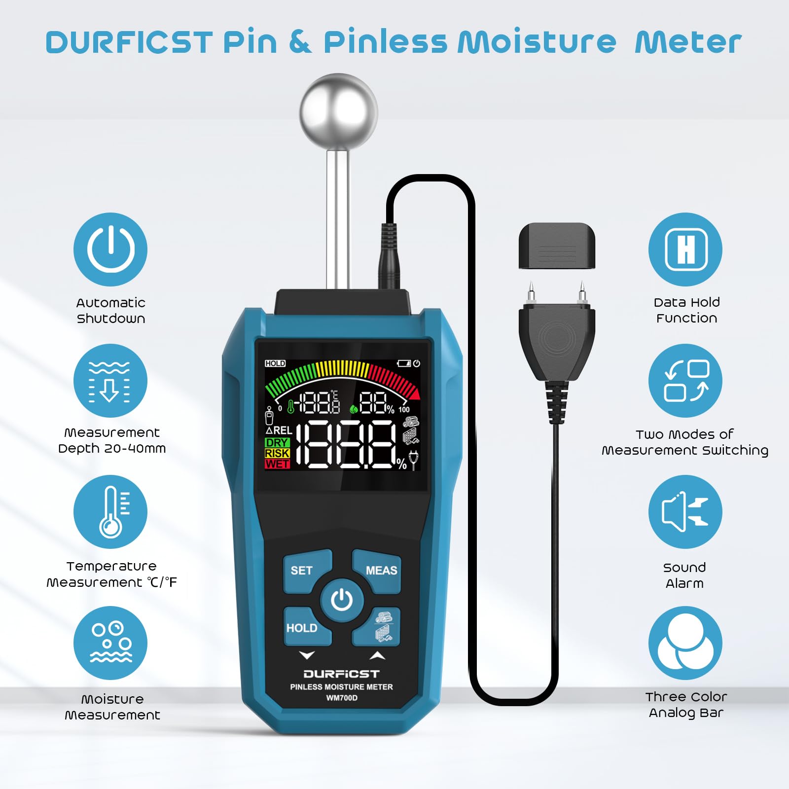 DURFICST Moisture Meter