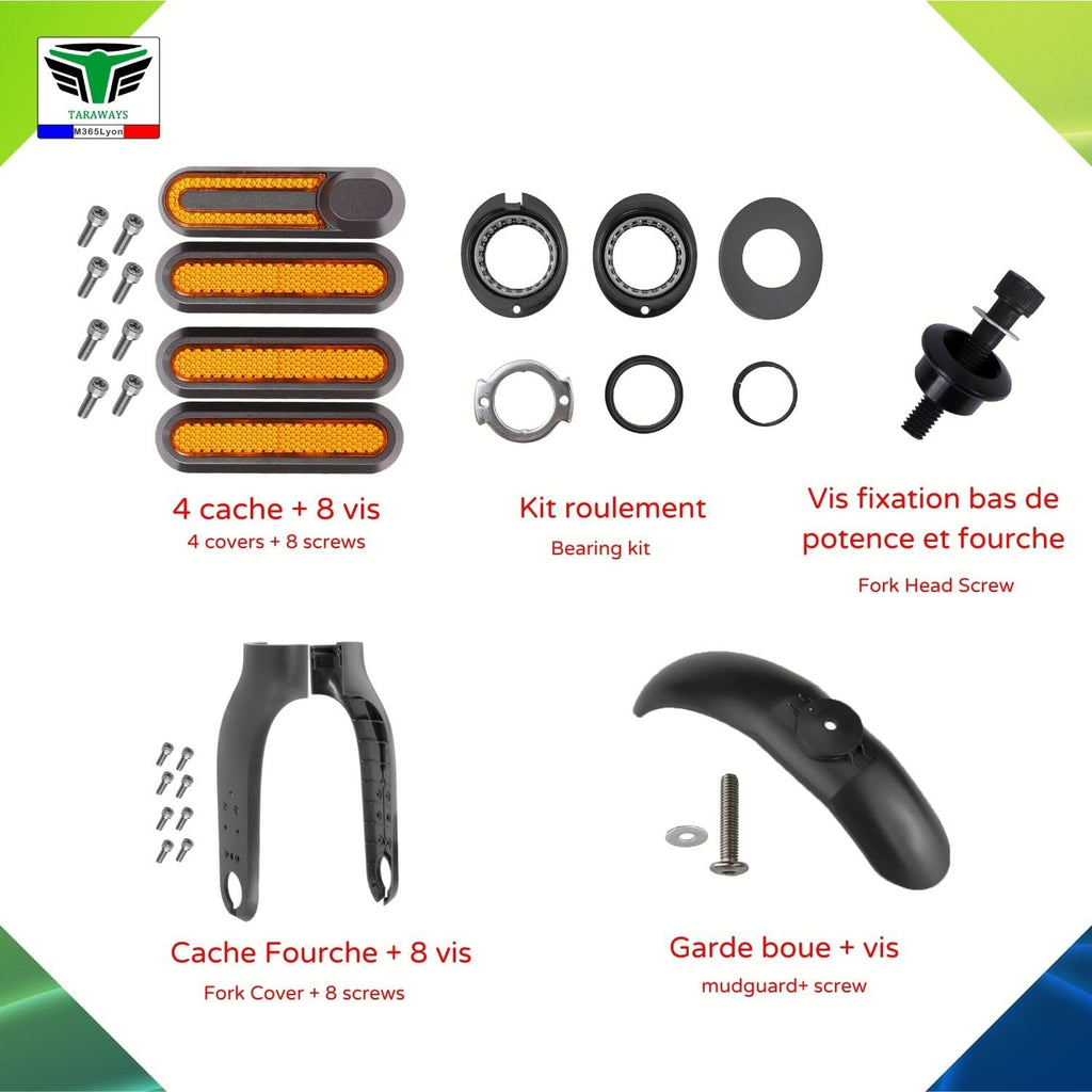 Front Fork for Xiaomi M365 Electric Scooter - Black