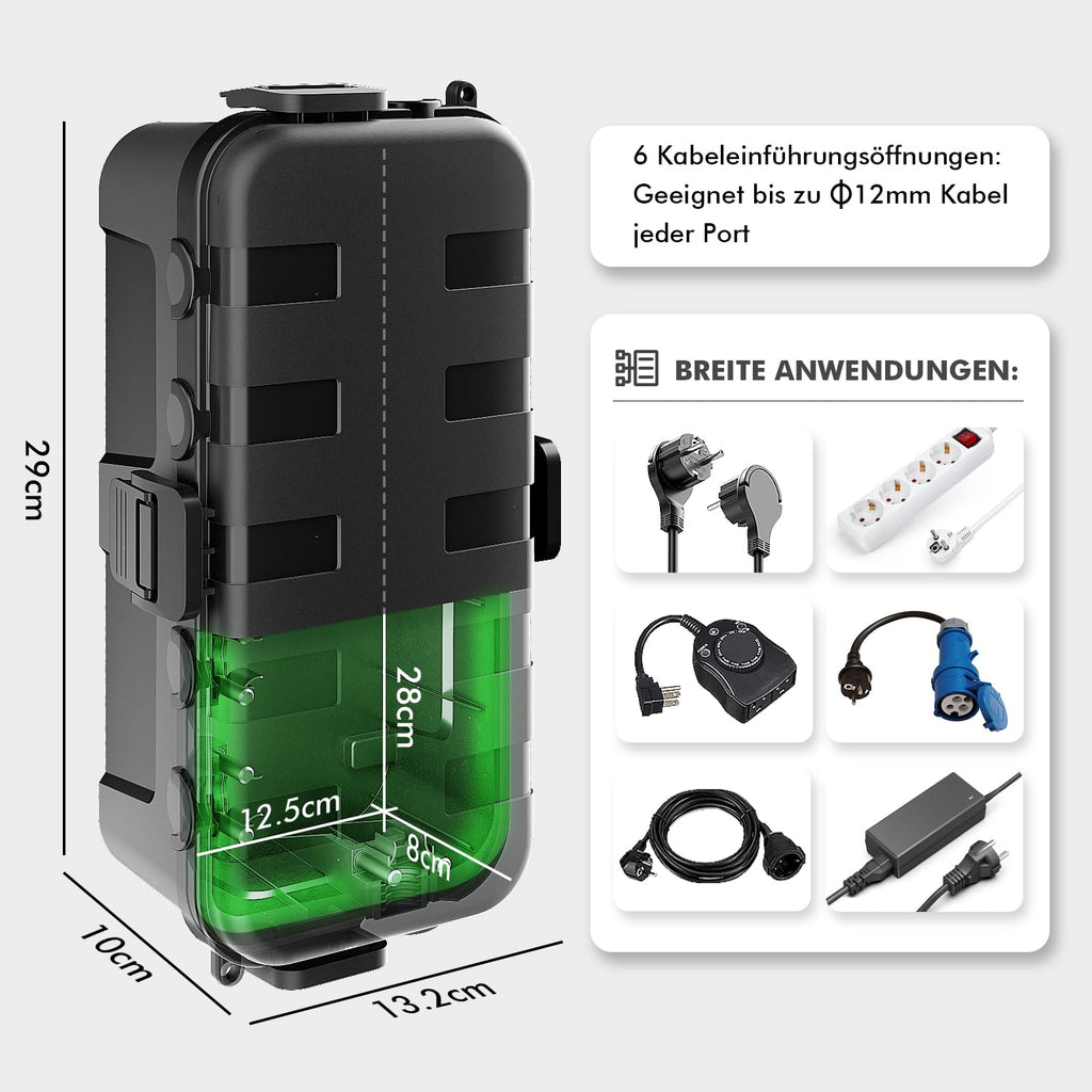 RESTMO Waterproof Cable Box