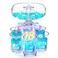 LED Shot Dispenser with 6 x 40ml Shot Glasses