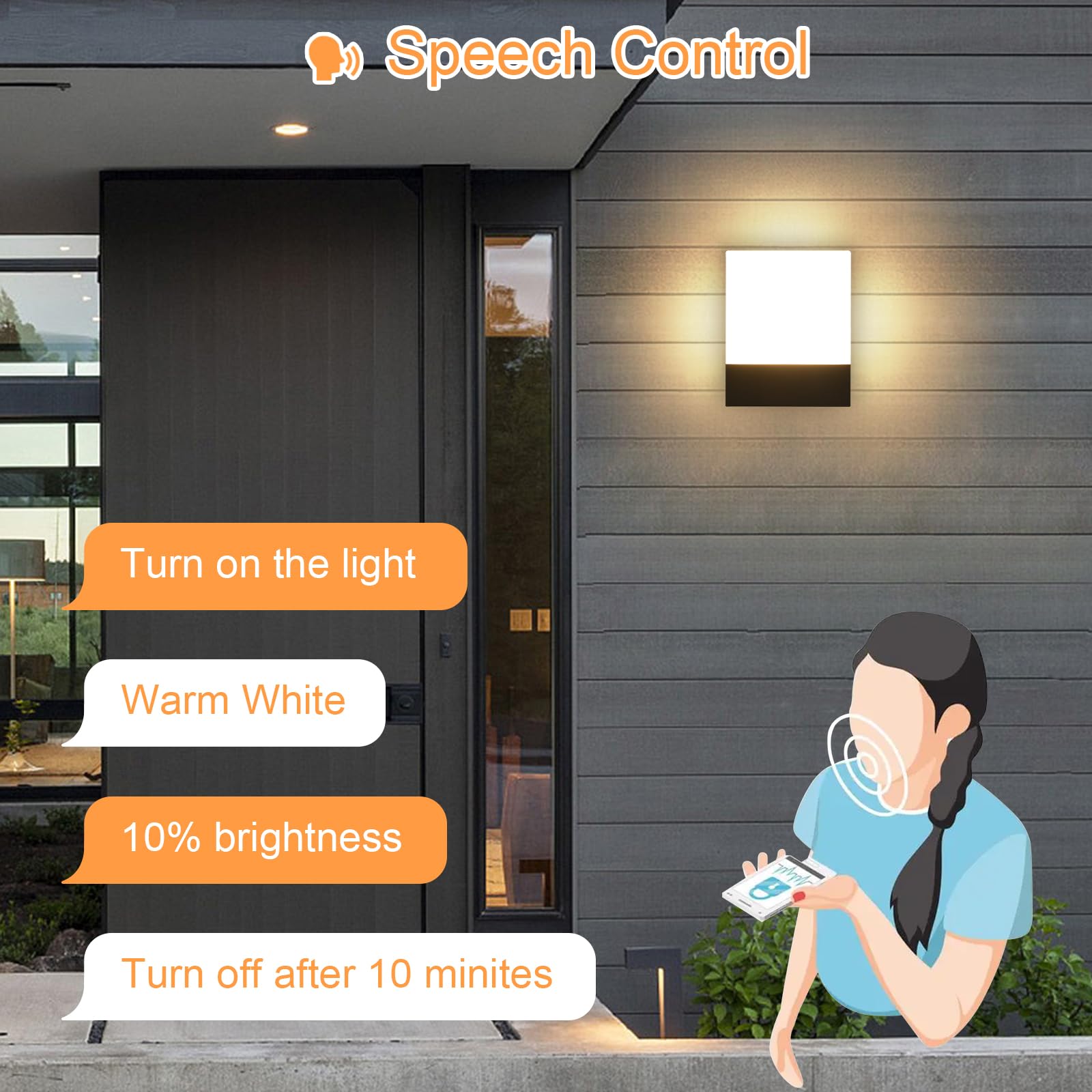 Wodoodporna lampa 18W CZARNA