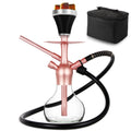 Premium Portable Hookah with Case – Silicone and Stainless Steel