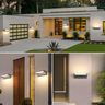 Outdoor Wall Light 30W IP65 Waterproof 350° Rotatable LED Panel – Dark Grey