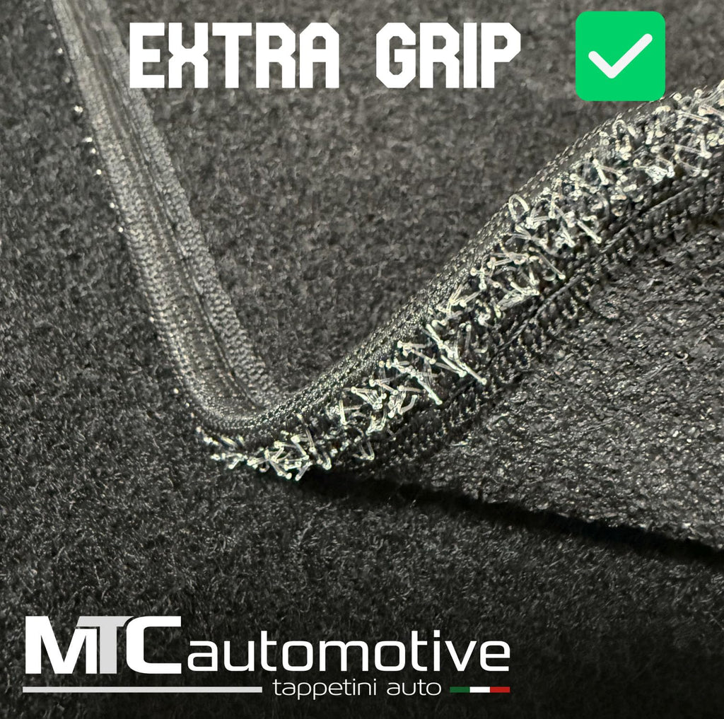 Mats for Ford Fiesta V non-slip reinforced heel pads - Oval shape 2005-2008