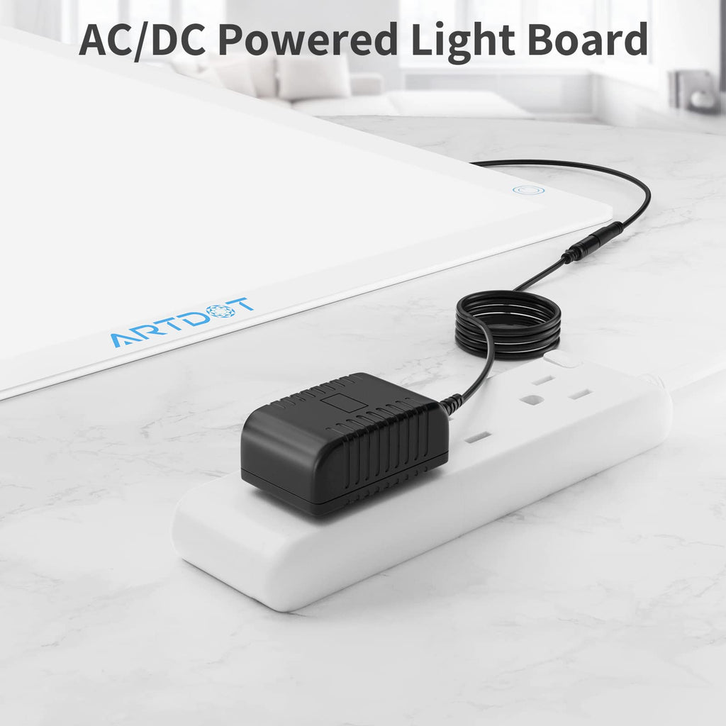 ARTDOT A1 LED Light Pad 90x60cm – Adjustable Brightness, USB, Diamond Painting and Drawing
