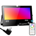 80W RGB LED Floodlight with Bluetooth 5.0 – 8000LM, BRmesh App, 23 Modes