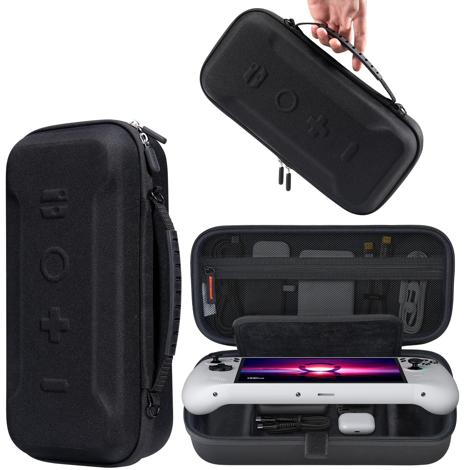 JSAUX Case for Lenovo Legion Go - Black